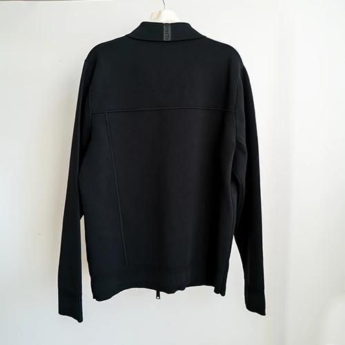 Mens Quilted Jacket with Knitted Sleeves Mens Quilted Jacket with Knitted Sleeves