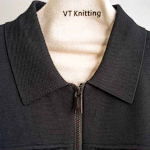 Mens Quilted Jacket with Knitted Sleeves Mens Quilted Jacket with Knitted Sleeves