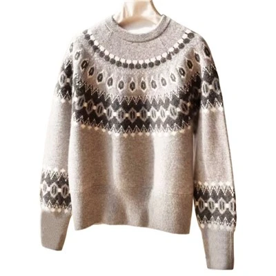 סוודר Fair Isle של מעצב