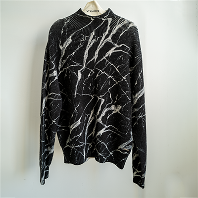 סוודר תערובת צמר לגברים